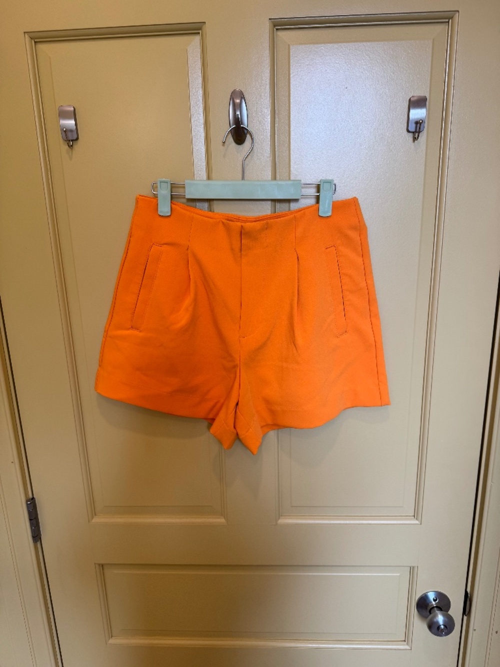 Orange Shorts- a new day